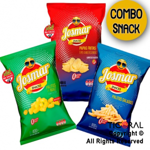 COMBO SNACK (PAPAS FRITAS+CHIZITOS+PALITOS) x 1